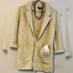 Sophie Sweater blazer. Slightly worn.